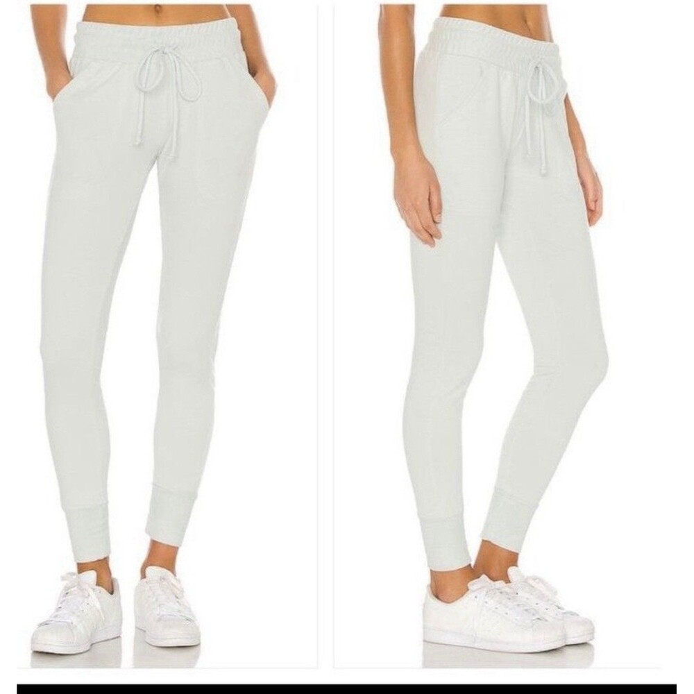 Free People Movement drawstring Ice Blue sweatpants sunny skinny joggers S